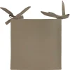 Cuscino per sedia Riga taupe 40x40 cm