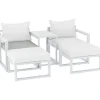 Cuscino per seduta per lounge set Carleton grigio