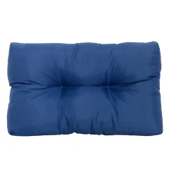 Cuscino schienale Myknos impermeabile Blu 40x60x10 cm