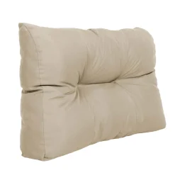Cuscino schienale Mykono tortora 40x60 cm