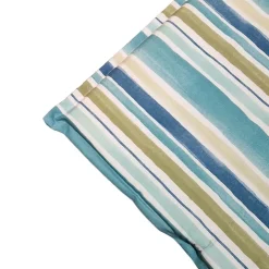 Cuscino spalla bassa con aletta 90x45 cm riga azzurro