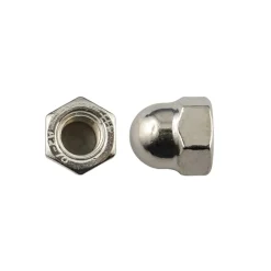 Dado cieco esagonale din 1587 zincato m8 pz6