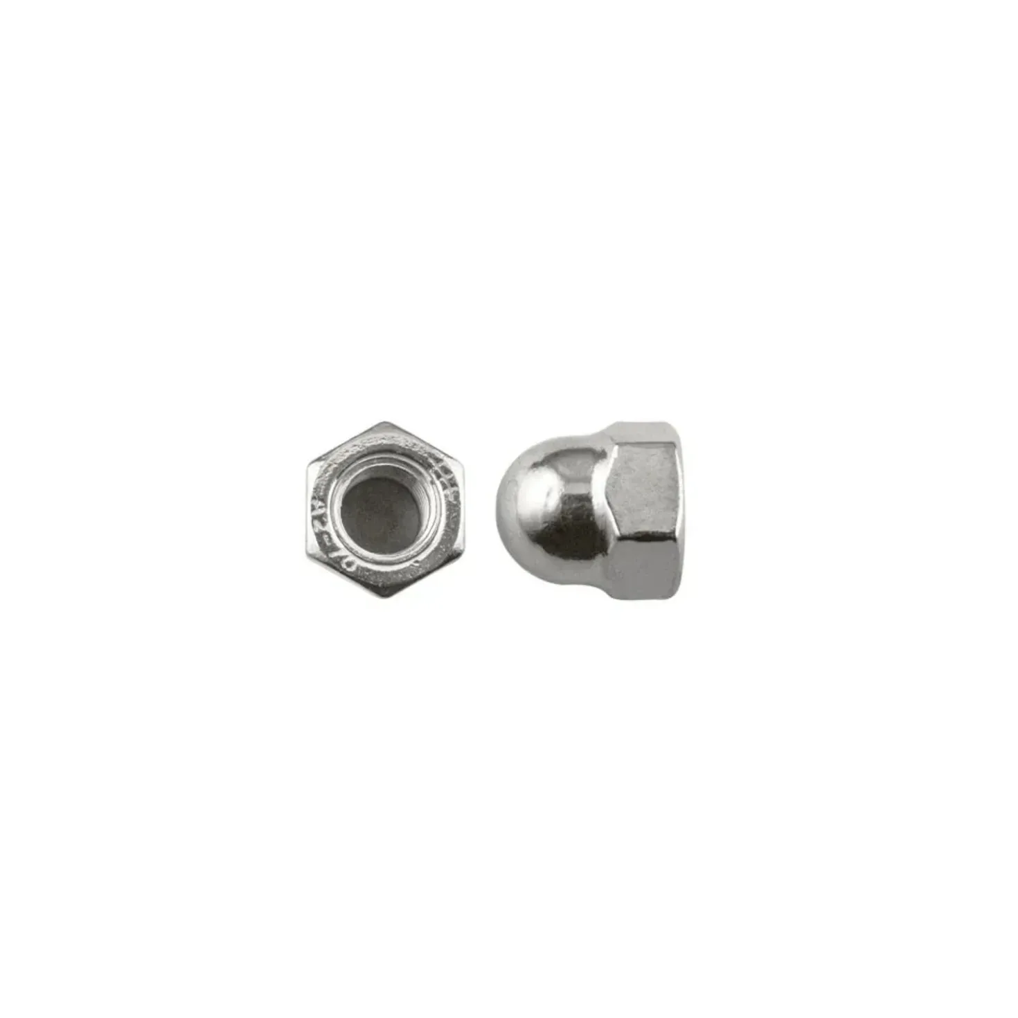 Dado cieco inox din 1587 8 m 4 pz