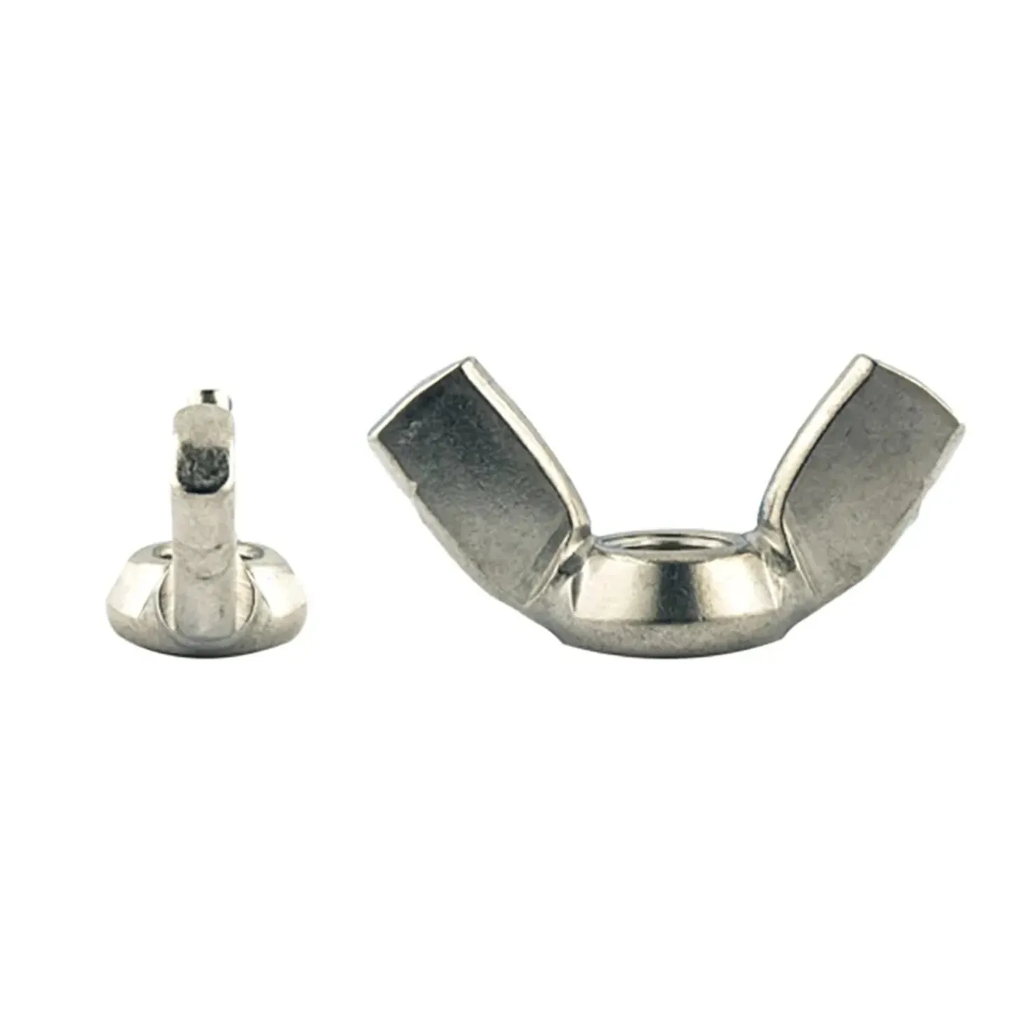 Dado galletto inox m10 pz2