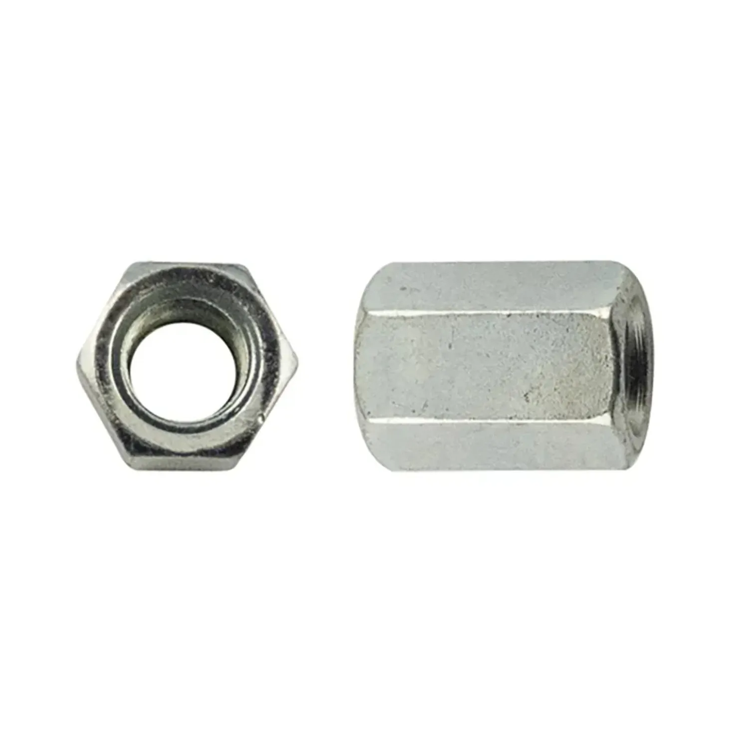 Dado giunzione esagonale din 6334 zincato m12x30 pz1