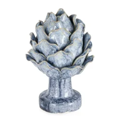 Decorazione pigna Masami 19,5 cm azzurro