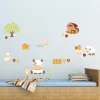 Decorazioni adesive per parete Baby Farm