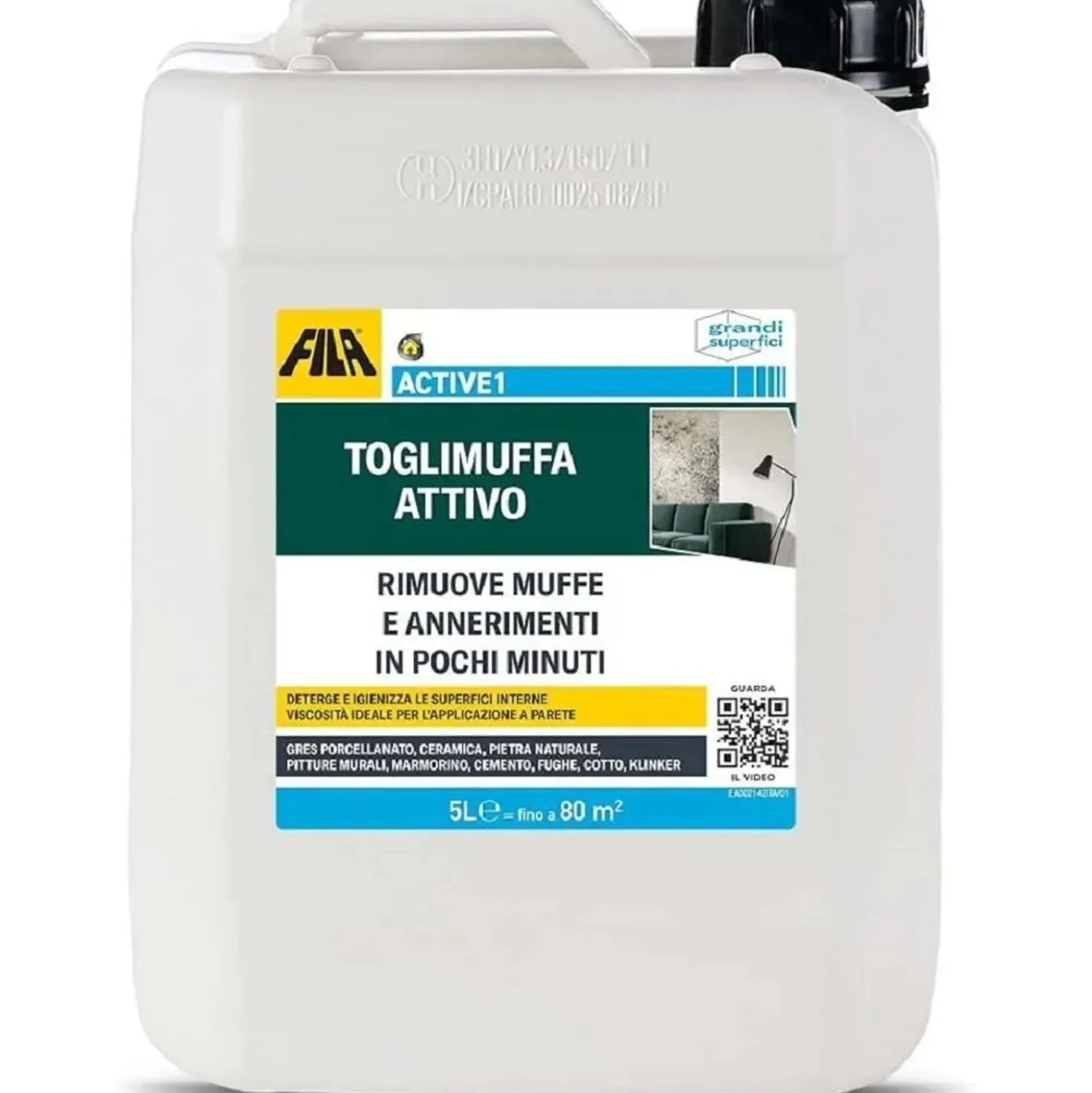 Detergente antialghe da esterno Fila Algaenet 5 l