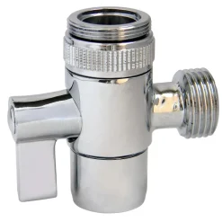 Deviatore universale ottone cromato per Rubinetto m24/22 uscita 1/2" maschio