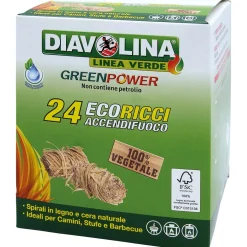 Diavolina Accendifuoco Ecoricci 24 accensioni