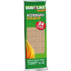 Diavolina Accendifuoco Ecologica 24 accensioni