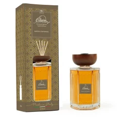 Diffusore di fragranza bottiglia Clara Ambra&Zafferano tappo legno 1000 ml