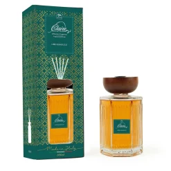 Diffusore di fragranza bottiglia Clara Lime&Basilico tappo legno 1000 ml
