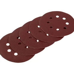 Dischi abrasivi LUX-TOOLS per levigatrice rotorbitale 125 mm K120 5 pz