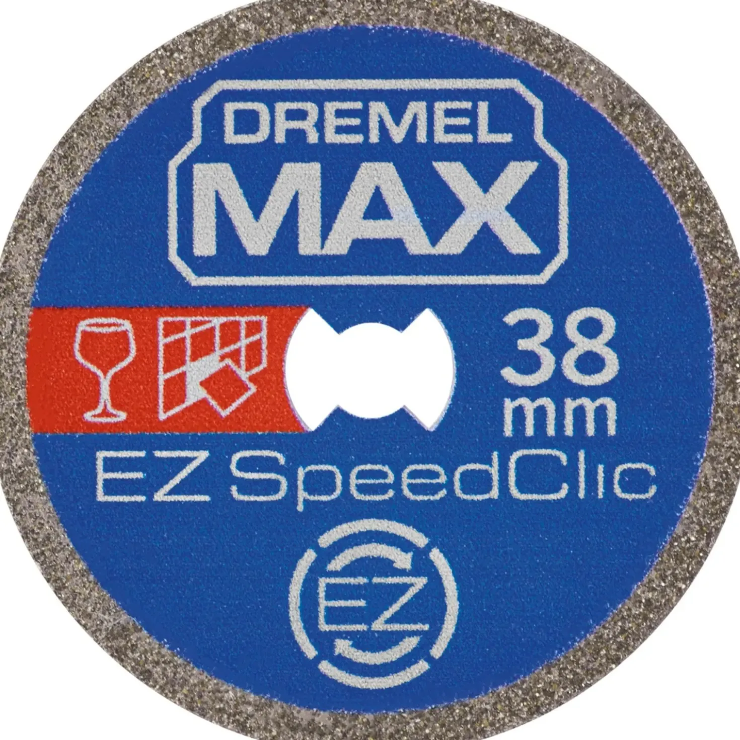 Disco da taglio diamantato Dremel Max EZ Speedclic 38 mm