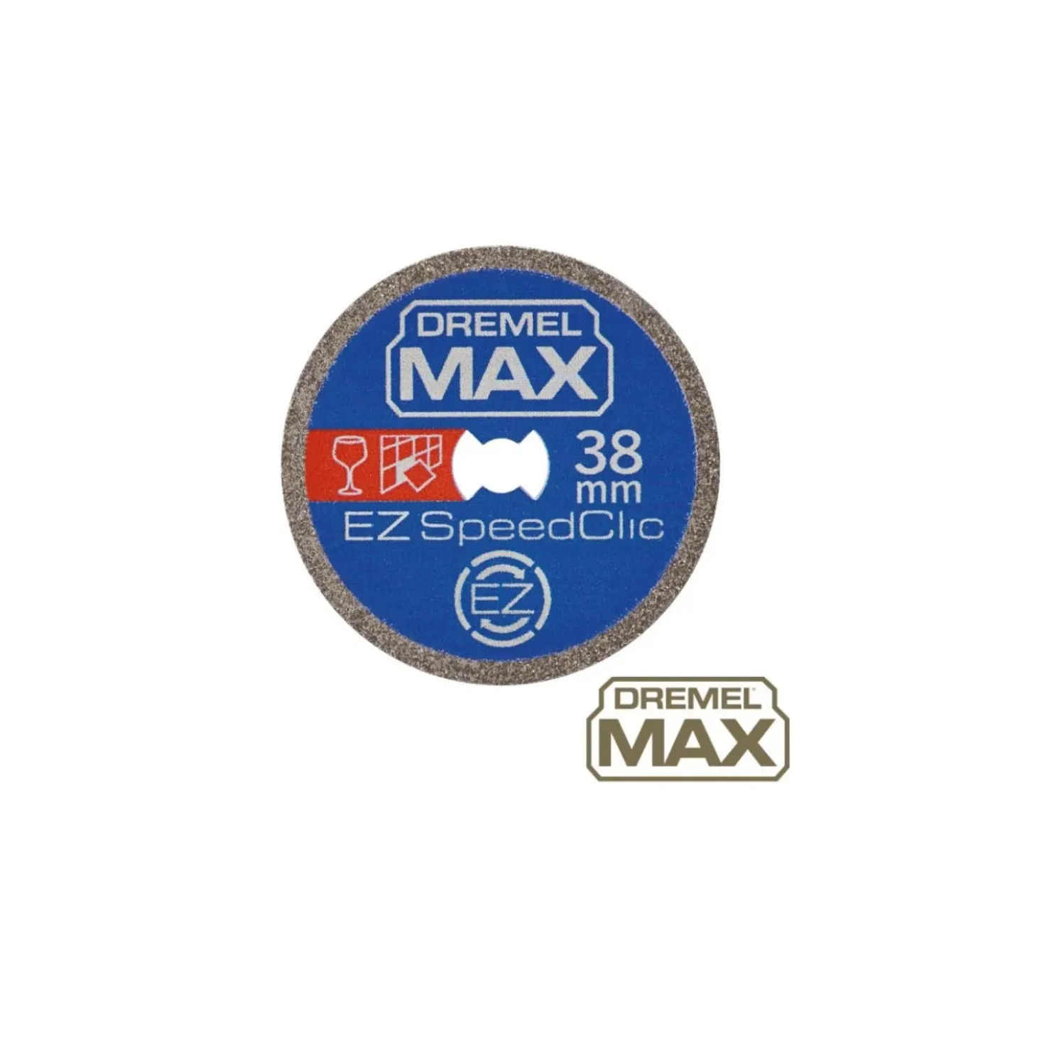 Disco da taglio diamantato Dremel Max EZ Speedclic 38 mm