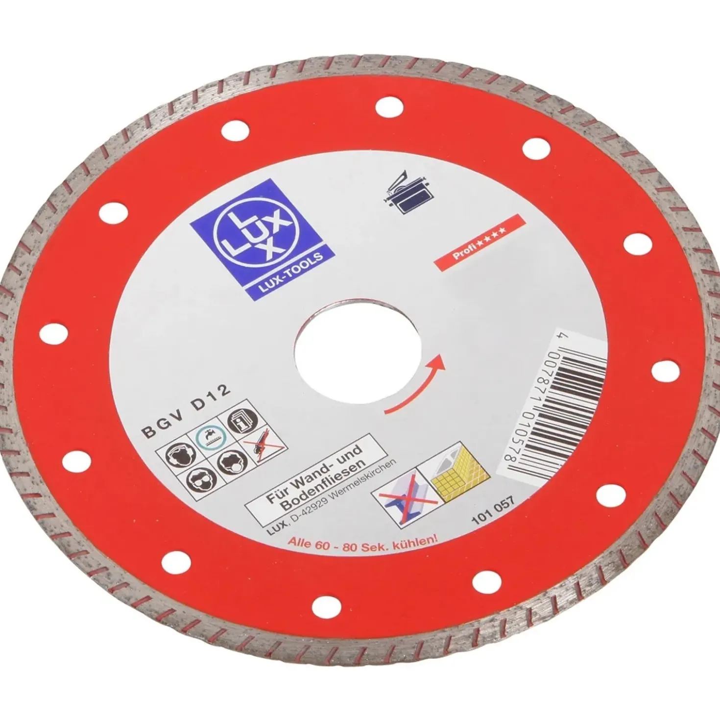 Disco da taglio diamantato turbo LUX-TOOLS Ø 230 mm
