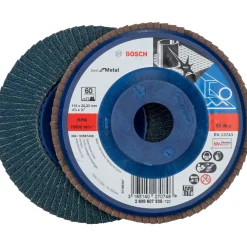 Disco lamellare Bosch X571 Best for Metal Ø 115 mm G60