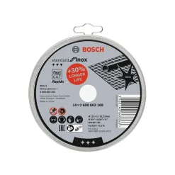 Disco smerigliatrice Bosch Ø 115x1x22,23 mm 10 pz