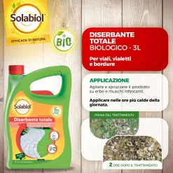 Diserbante Totale Biologico Solabiol Herbiclean PFnPO 3 l