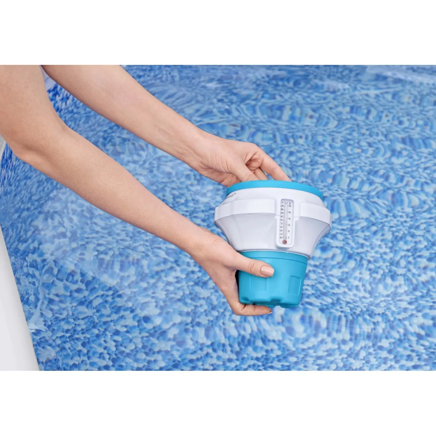 Dispenser cloro medio 17,5 cm per pastiglie Ø 7,6 cm Bestway