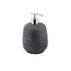 Dispenser sapone Afra in poliresina grigio pietra