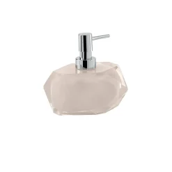 Dispenser sapone Chanelle in resina tortora