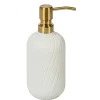Dispenser sapone Filemi in resina bianco