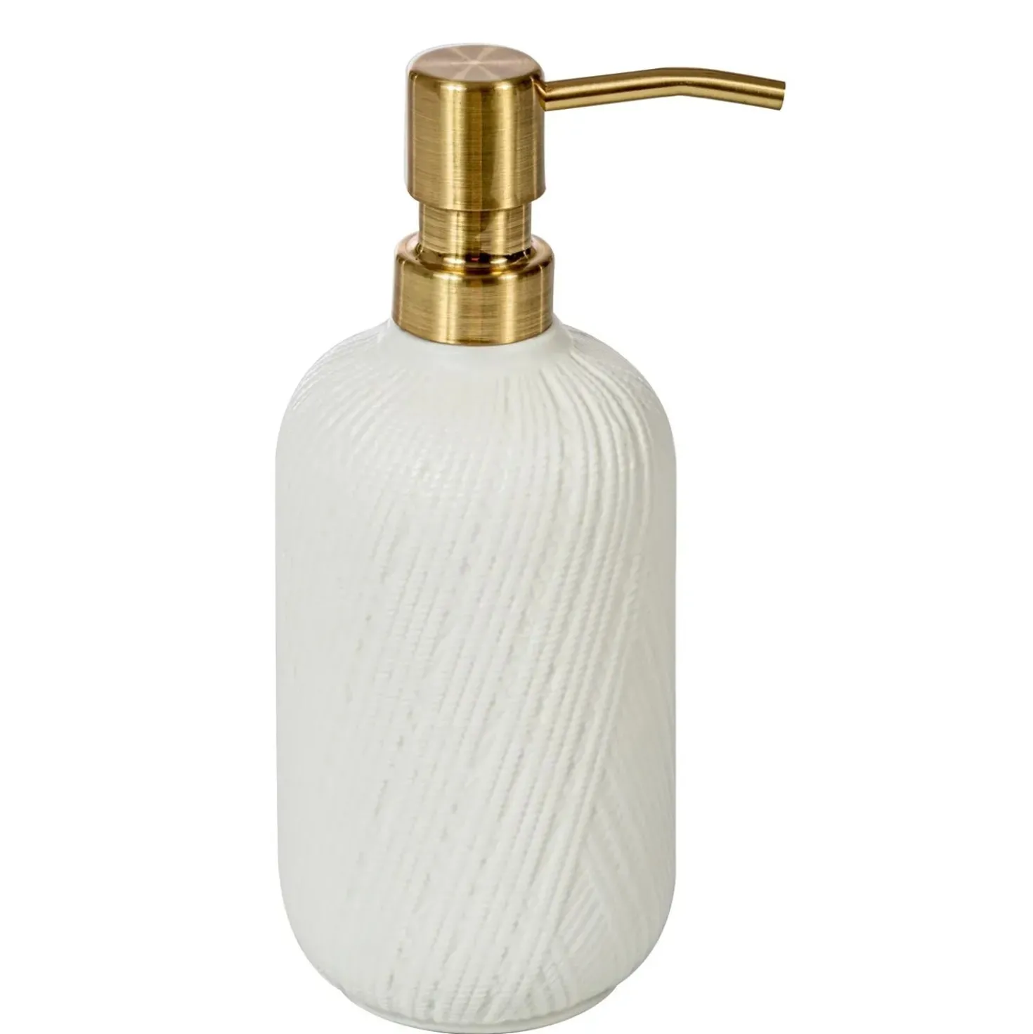 Dispenser sapone Filemi in resina bianco