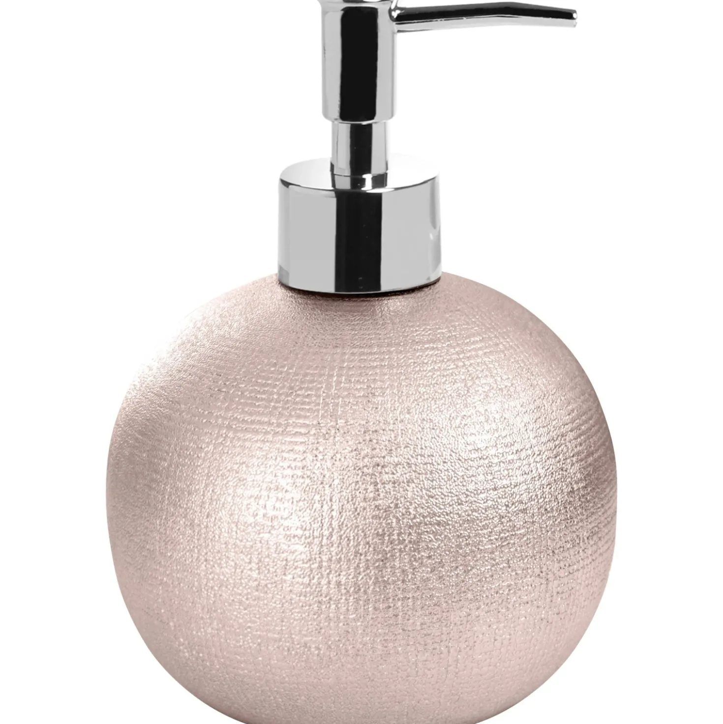 Dispenser sapone Glitter in ceramica rosa