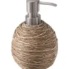 Dispenser sapone Idra in resina beige