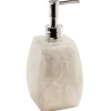 Dispenser sapone Madreperla in resina bianco