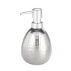 Dispenser sapone Polaris Nodi in ceramica cromato