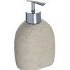 Dispenser sapone Wenko Puro grigio pietra 295 ml
