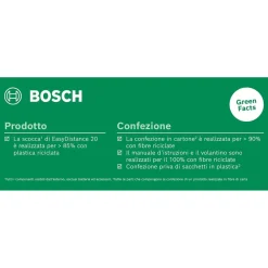 Distanziatore laser Bosch EasyDistance20 verde foresta