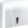 Distributore di salviette in plastica bianco
