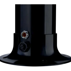 Doccia da giardino nero 35 l con lavapiedi