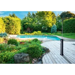 Doccia da giardino nero 18 l