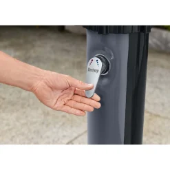 Doccia da giardino solare Bestway nero 35 l