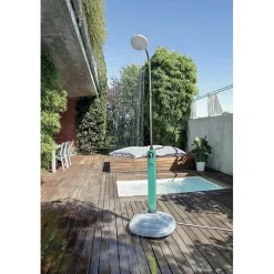 Doccia da giardino solare G.F. Sunny Niagara blu