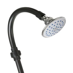 Doccia da giardino solare in PVC nero 9 l