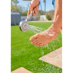 Doccia da giardino solare Bestway nero 20 l