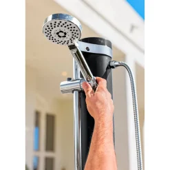 Doccia da giardino solare Bestway nero 20 l