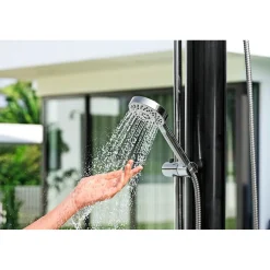 Doccia da giardino solare Bestway nero 20 l