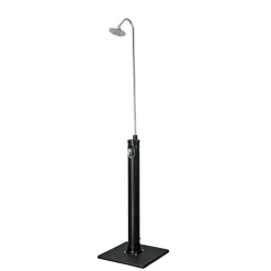 Doccia da giardino solare Bestway nero 8 l con miscelatore