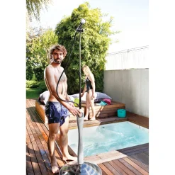 Doccia da giardino Sunny Style Premium grigio
