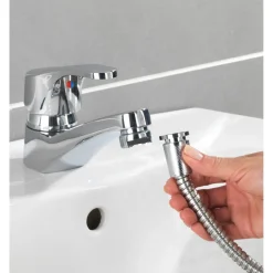 Doccino universale cromo acciaio inox