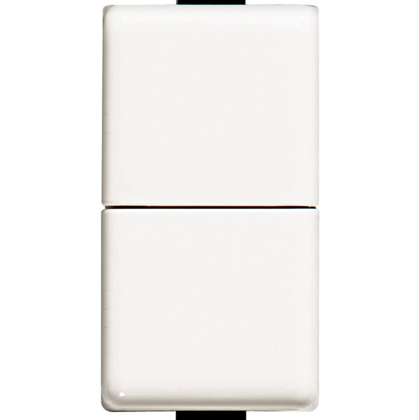 Doppio pulsante unipolare interbloccato BTicino Matix 10 A 250 V ac 1 mod bianco