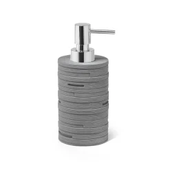 Dosasapone bagno Helen in resina 270 ml grigio