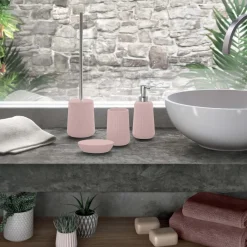 Dosasapone bagno Marika in ceramica 400ml rosa